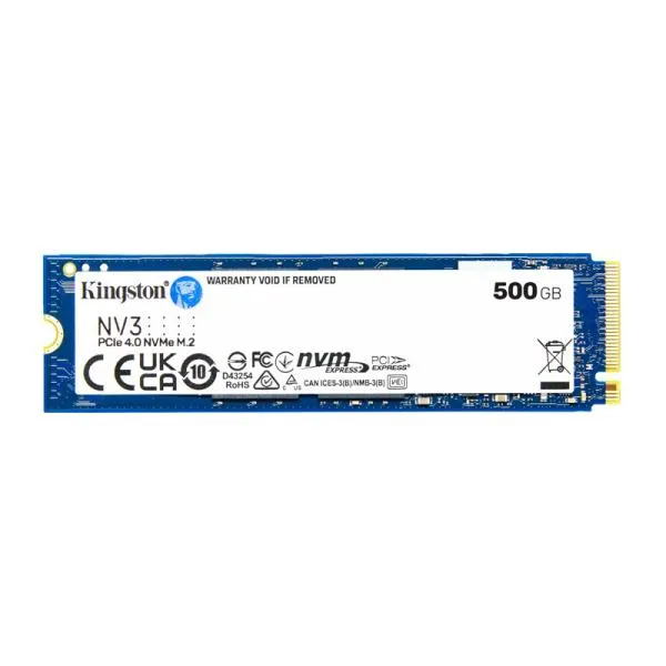 SSD 500GB Kingston NV3 M.2 NVMe PCIe Gen4