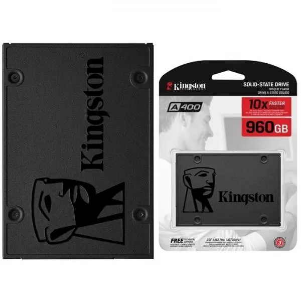 SSD 960GB Kingston A400 2.5" SATA