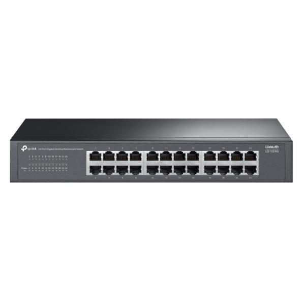 SWITCH TP LINK SF1048 48 PUERTOS RJ45 10/100 MBPS NO ADMINISTRABLE NEGRO