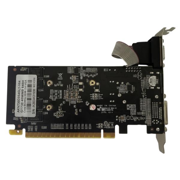TARJETA DE VIDEO ARKTEK GEFORCE GT 730 4GB DDR3 902MHZ AKN730D3S4GL1-V64