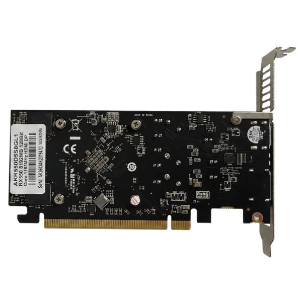 TARJETA DE VIDEO ARKTEK RADEON RX 550 8GB GDDR5 1183 MHZ AKR550D5S8GL1