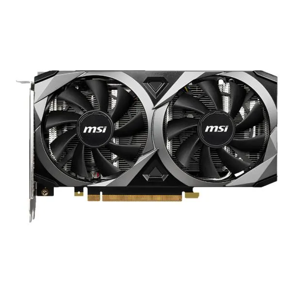 TARJETA DE VIDEO MSI GEFORCE RTX 3060 VENTUS 2X 12G OC GDDR6 1807 MHZ 912-V397-1008 NEGRO