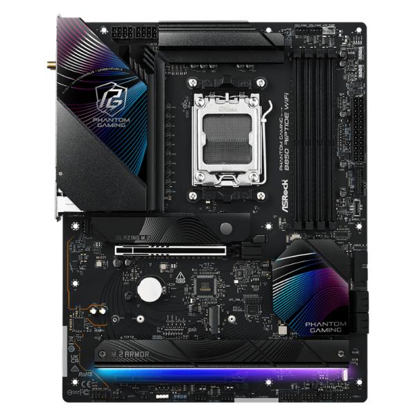 Tarjeta Madre ASROCK B850 RIPTIDE WIFI - AM5 - DDR5 - ATX - PCIe 4.0