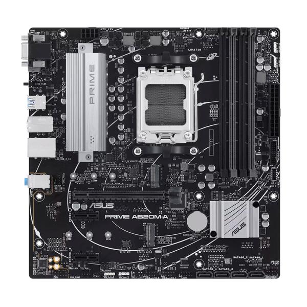 TARJETA MADRE ASUS PRIME A620M-A-CSM AM5 MICRO-ATX DDR5 NEGRO