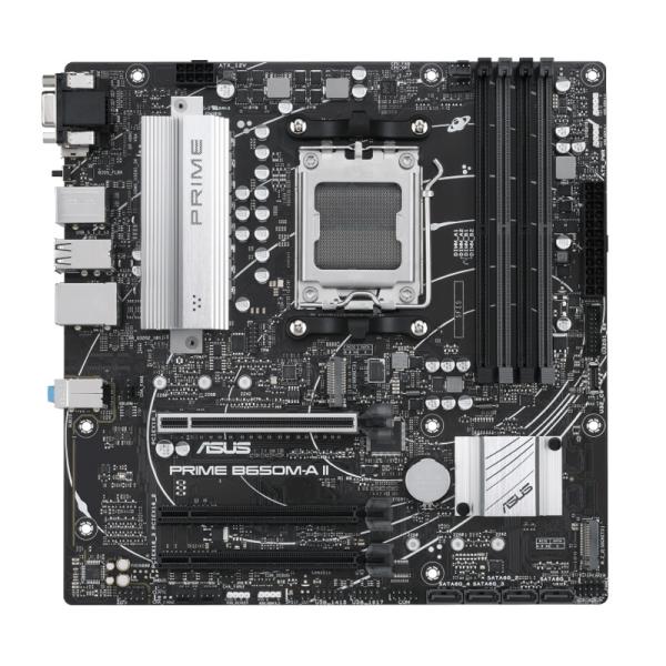 TARJETA MADRE ASUS PRIME B650M-A II AM5 MICRO-ATX DDR5 90MB1EH0-M0EAY0 NEGRO