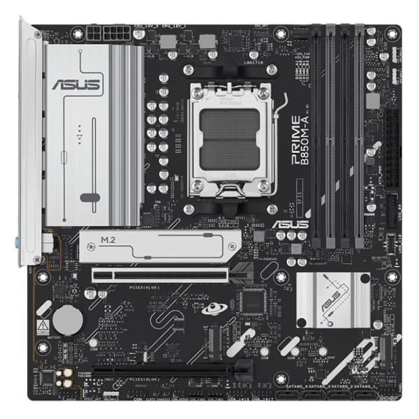 Tarjeta Madre ASUS PRIME B850M-A - AM5 - DDR5 - mATX - PCIe 4.0