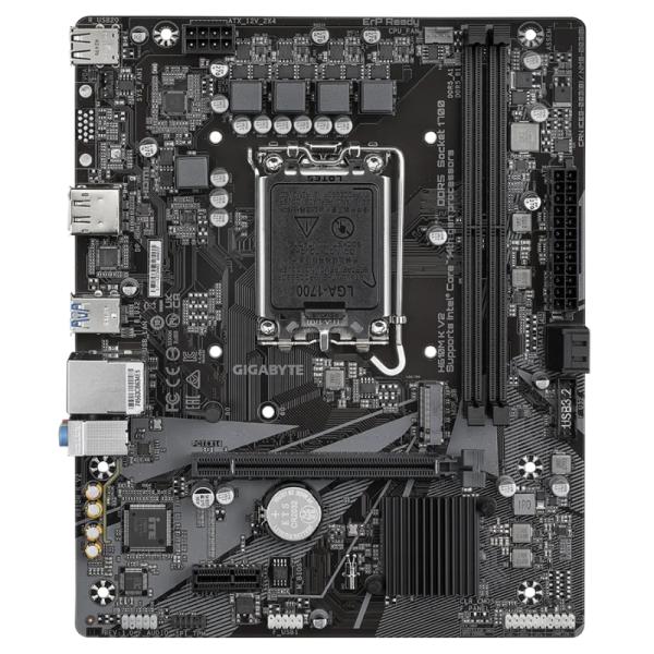 Tarjeta Madre GIGABYTE H610M K V2 - LGA 1700 - DDR4 - mATX - PCIe 4.0