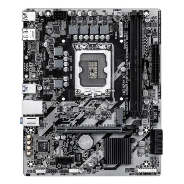Tarjeta Madre GIGABYTE H810M K - LGA1851 - DDR5 - mATX - PCIe 4.0