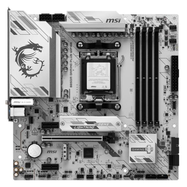 Tarjeta Madre MSI B850M GAMING PLUS WIFI6E - AM5 - DDR5 - mATX - PCIe 4.0