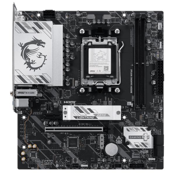 Tarjeta Madre MSI B850M GAMING WIFI6E - AM5 - DDR5 - mATX - PCIe 4.0