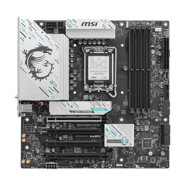 Tarjeta Madre MSI B860M GAMING PLUS WIFI - LGA 1851 - DDR5 - mATX - PCIe 5.0