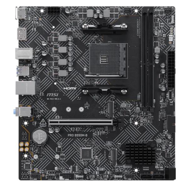 Tarjeta Madre Gigabyte B550M H ARGB - AM4 - DDR4 - mATX - PCIe 4.0