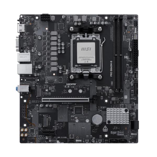 Tarjeta Madre MSI PRO B840M-B - AM5 - DDR5 - mATX - PCIe 4.0