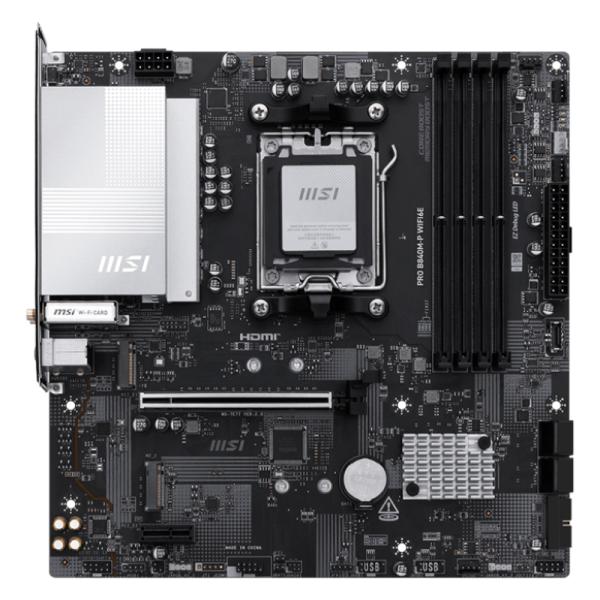Tarjeta Madre MSI PRO B840M-P WIFI6E - AM5 - DDR5 - mATX - PCIe 4.0