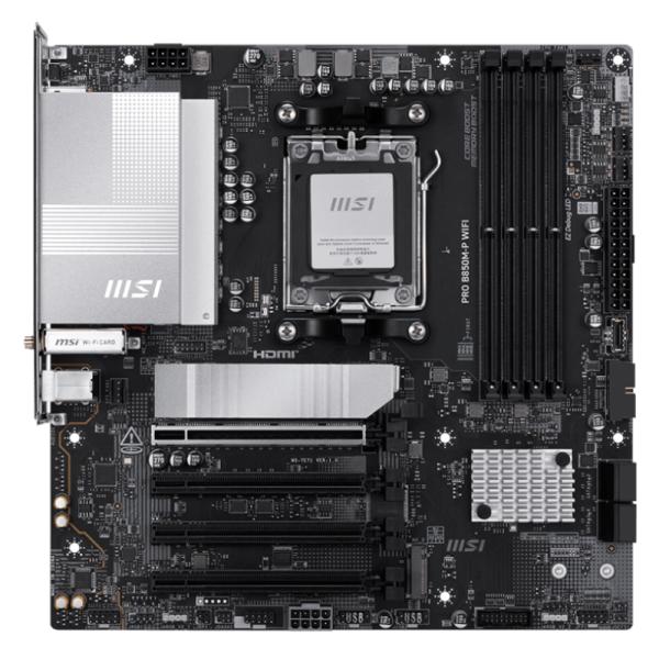 Tarjeta Madre MSI PRO B850M-P WIFI - AM5 - DDR5 - mATX - PCIe 4.0