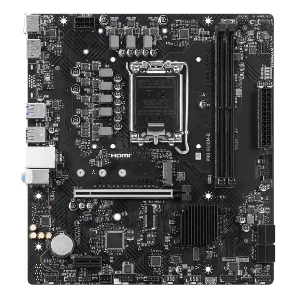 Tarjeta Madre MSI PRO H610M-B - LGA1700 - DDR4 - mATX - PCIe 4.0