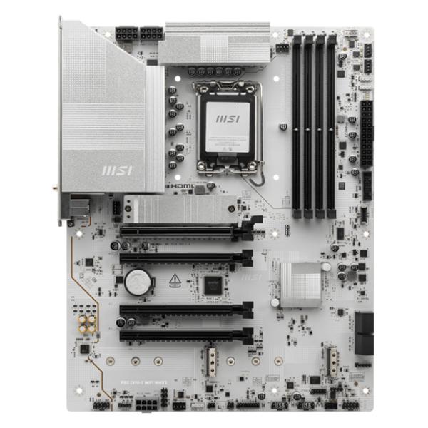 Tarjeta Madre MSI PRO Z890-S WIFI WHITE - LGA 1851 - DDR5 - ATX - PCIe 5.0