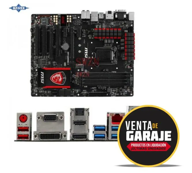 Tarjeta Madre MSI Z97 Gaming 5 - LGA1150 - DDR3 - ATX - PCIe 3.0