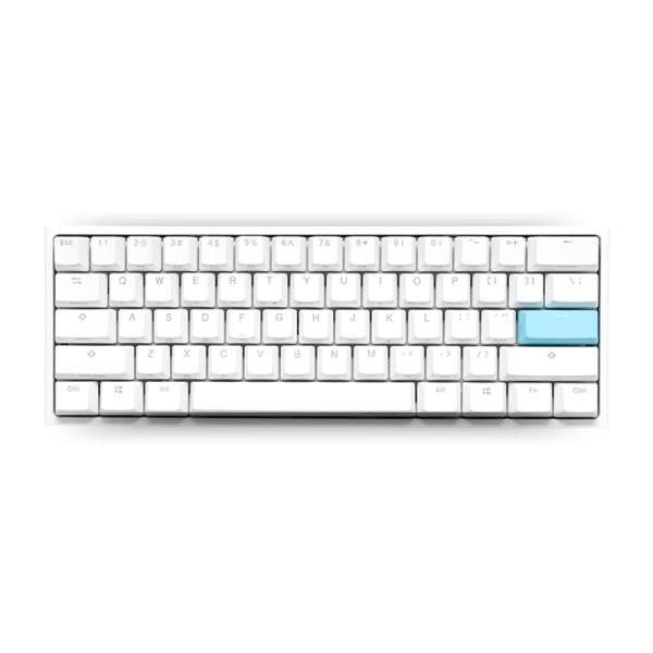 TECLADO GAMING RGB DUCKY ONE 2 PRO MINI MECÁNICO USB-C ESPAÑOL SWITCH PLATEADO DKON2061ST-PESPDWWT2 BLANCO