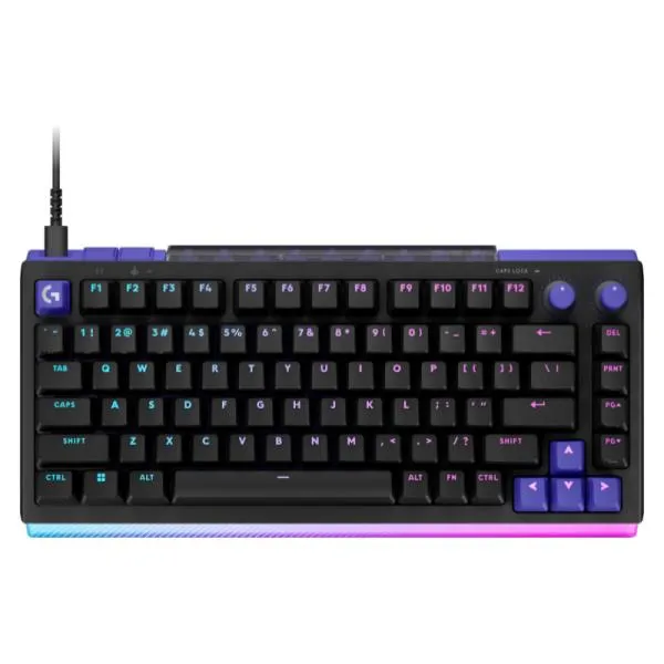 TECLADO GAMING RGB LOGITECH G512 X 75 MECANICO USB INGLES SWITCHES TMR TACTIL 920-013926 NEGRO