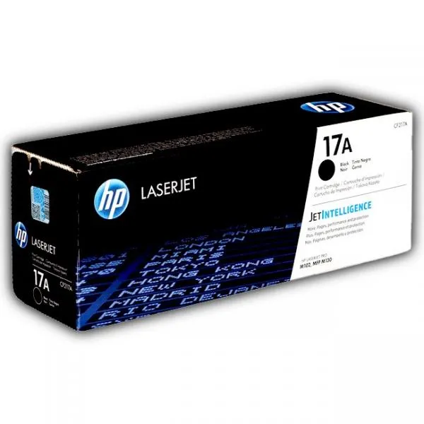 Toner HP 17A Original LaserJet Negro