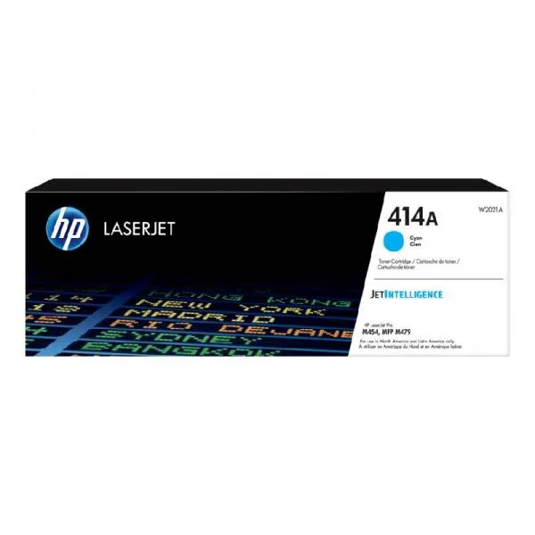 Toner HP 414A Original LaserJet Cian