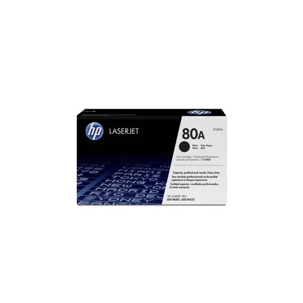 Toner HP 80A Original LaserJet Negro
