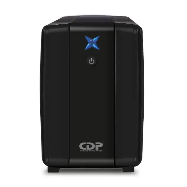 UPS CDP R-UPR758 750VA 375W UPS LINEA INTERACTIVA 120VAC AVR 8 TOMAS NEGRO