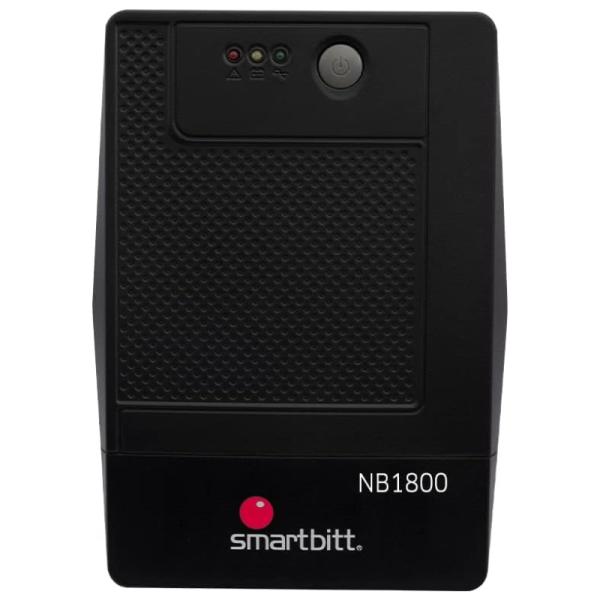 UPS SMARTBITT SBNB1800 1800VA 900W UPS LINEA INTERACTIVA 120VAC AVR USB 8 TOMAS NEGRO