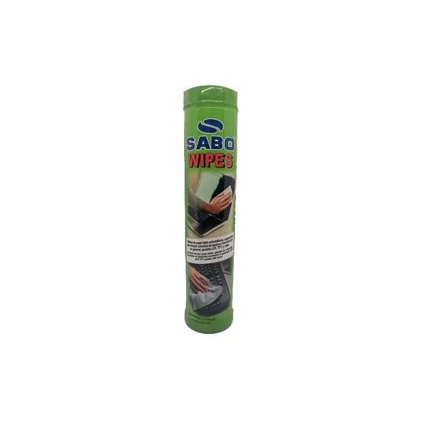 WIPES DE PAPEL TEJIDO (PAÑOS SECOS 10 UNIDADES) SABO